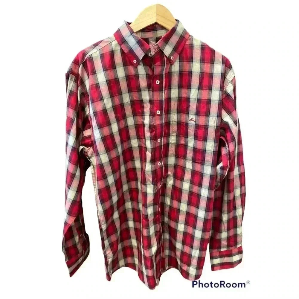 Resistol Ranch Mens NWT Western Plaid Shirt